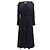 Ba&Sh Ulla V-Ausschnitt Midi-Kleid aus schwarzer Viskose
