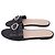 Infradito in pelle nera decorate con cristalli Stuart Weitzman Nero - vista 4