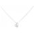 Autre Marque Collana in diamante in oro bianco Au750 Argento