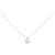 Autre Marque Collana di diamanti K14WG K10WG Argento