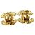 Chanel CC Clip-On Metal D'oro - vista 2