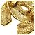 Chanel CC Clip-On Metal D'oro - vista 3