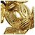 Chanel CC Clip-On Metal D'oro - vista 5