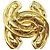 Chanel CC Clip-On Metal D'oro - vista 6