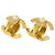 Chanel CC Turnlock Clip-On Metal D'oro - vista 3