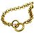Pendente a cuore CC in metallo di Chanel D'oro - vista 6