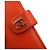 Chanel Coco Mark Leather Planner Cover Orange - view 12