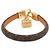 Bracciale Charm Speedy Monogram Louis Vuitton Marrone - vista 3
