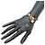 Bracciale Charm Speedy Monogram Louis Vuitton Marrone - vista 4