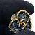 Chanel Navy Resin Clip Earrings Navy blue - view 8