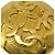 Chanel CC Round Metal D'oro - vista 3