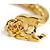 Pulsera Chanel 1995 Talla M L Maxi CC Turnlock Pulsera de Cadena Dorada Talla M L - vista 4