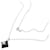 Colar com pingente Medor Hermès Prata  - vista 1