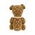 Ours en peluche Doudou Louis Vuitton GI0739 Marron - vue 3