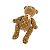 Ours en peluche Doudou Louis Vuitton GI0739 Marron - vue 4