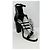 Nuove sandali Chanel neri in vernice Nero - vista 9