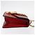 Borsa a spalla mini Gucci Sylvie Chain in pelle Rosso - vista 3