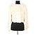 Karl Lagerfeld Ecru-Pelzjacke Roh