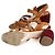 Miu Miu Tacchi in camosia marrone - vista 8