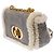 Borsa DIOR Dior Caro in Pelle Scamosciata Grigia - 103071 Grigio - vista 5