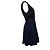 Miu Miu, Vestido plisado y drapeado Negro Azul - vista 4