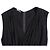 Miu Miu, Vestido plisado y drapeado Negro Azul - vista 5