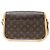 Borsa a Spalla Sologne Monogram Louis Vuitton Marrone - vista 2