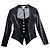 Blazer Chantal Thomass de algodón negro