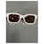 Fendi - O'Lock - Gafas de Sol Rectangulares - Blanco - Blanco roto  - vista 7