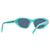 Occhiali da sole Givenchy GV Day Cat Eye da 55 mm in azzurro/blu lucido - vista 2