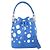 Noe Borsa a Spalla Nano Noé in Monogram Empreinte Louis Vuitton Blu
