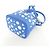 Noe Borsa a Spalla Nano Noé in Monogram Empreinte Louis Vuitton Blu - vista 3