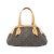Borsa a mano Bowling Monogram Louis Vuitton Marrone - vista 2