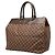 Borsa Louis Vuitton Damier Greenwich PM Marrone - vista 2