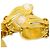 Chanel Vintage CC Heart Cut Out Drop Clip-On Metal D'oro - vista 3
