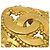 Chanel CC Rhombus Clip-On Metal D'oro - vista 2