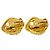 Chanel CC Rhombus Clip-On Metal D'oro - vista 3