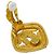 Chanel CC Rhombus Clip-On Metal D'oro - vista 4