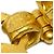 Chanel Vintage CC Heart Cut Out Drop Clip-On Metal D'oro - vista 3