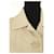 Saint Laurent Vestido de algodón beige - vista 4