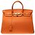 Hermès Borsa HERMES Birkin 40 in Pelle Arancione - 103115