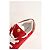 Sneaker Longchamp in camoscio rosso - vista 4