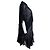 IRO, Lurex durchsichtige Kleid Schwarz - Ansicht 4