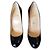 Décolleté Christian Louboutin in vernice nera Nero