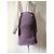 Falda Bottega Veneta de lana y cachemira lavanda - vista 6