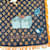 Sciarpa Grande Louis Vuitton in Lana e Seta Marrone Arancione - vista 7