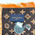 Sciarpa Grande Louis Vuitton in Lana e Seta Marrone Arancione - vista 8