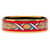 Bracciale charm in smalto cloisonné GM di Hermès Rosso Multicolore D'oro  - vista 1