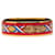 Bracciale charm in smalto cloisonné GM di Hermès Rosso Multicolore D'oro  - vista 2