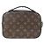 Borsa a Spalla Saintonge Monogram Louis Vuitton Marrone Nero - vista 2